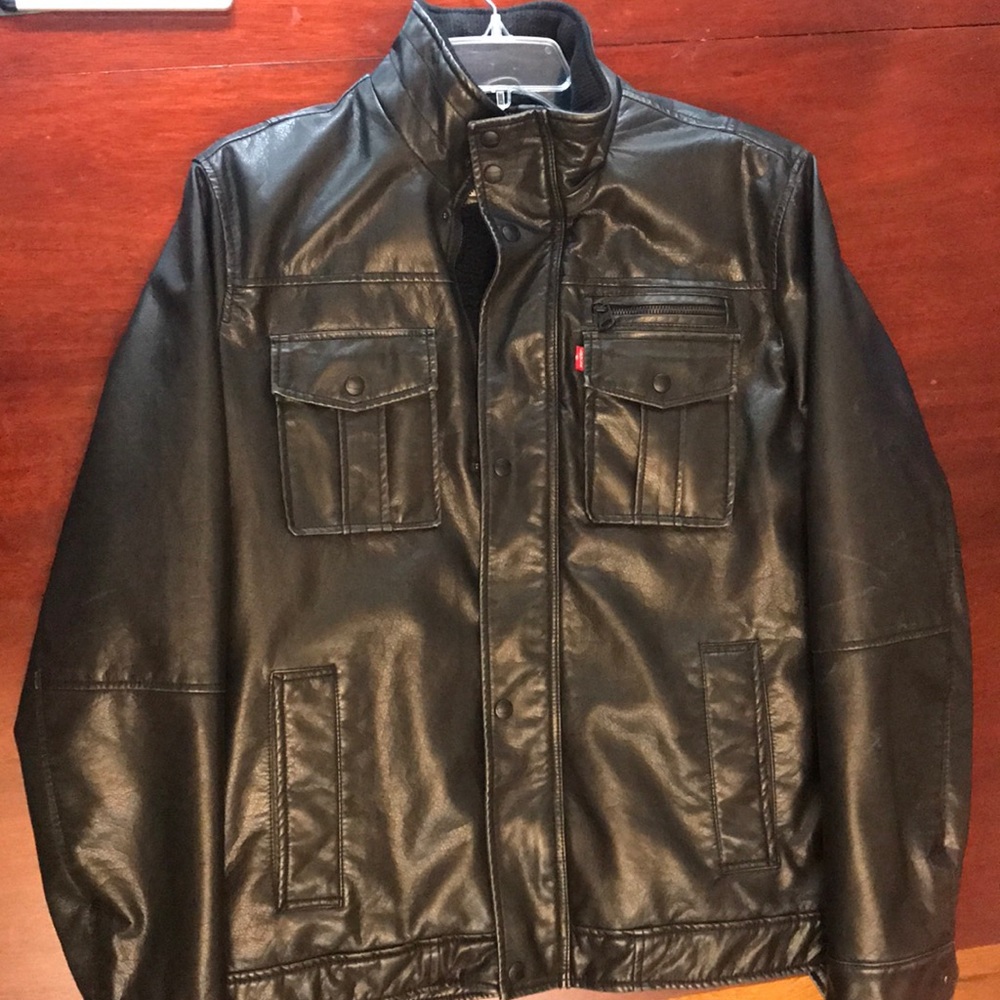Levi’s (PU) leather jacket